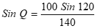 Angle calculation