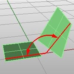 Angle between planes illustration