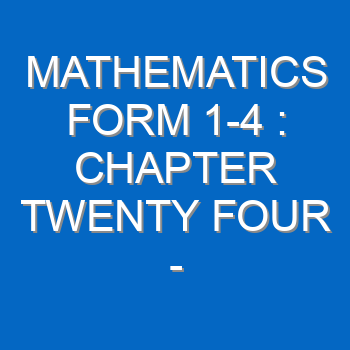 Mathematics Form 1 4 Chapter Twenty Four Cubes And Cube Roots 155