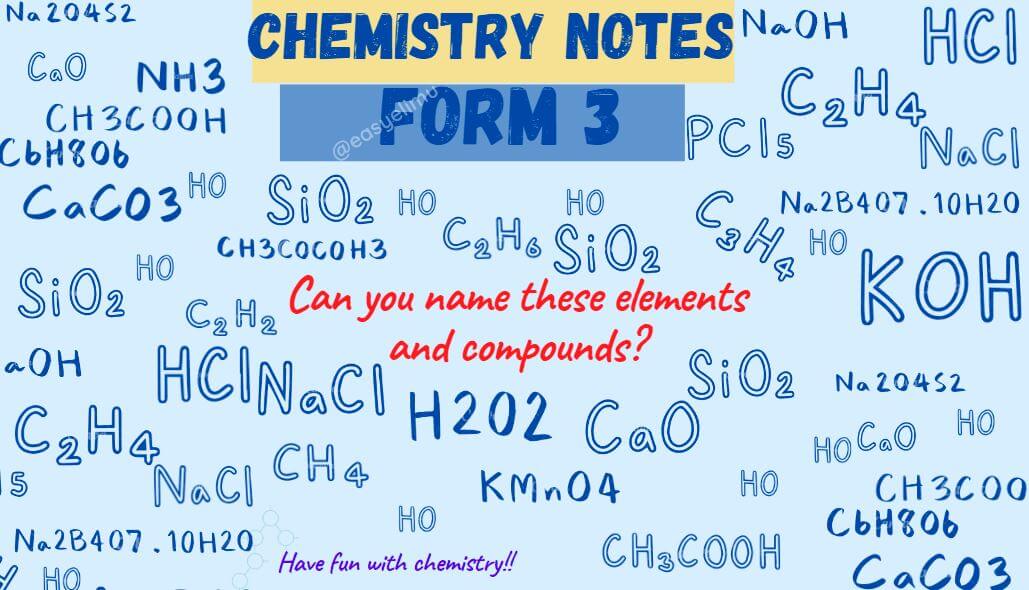 Chemistry Form 3 Notes Chemistry Of Nitrogen