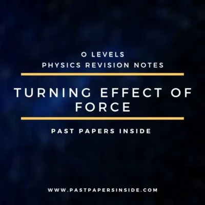 Turning Effect Of A Force Questions And Answers Part 1