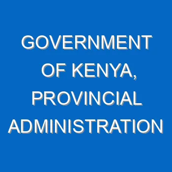 Government Of Kenya Provincial Administration National Unity And Bill Of Rights Questions And Answers 1750