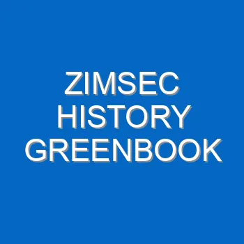 Zimsec History Greenbook 2145