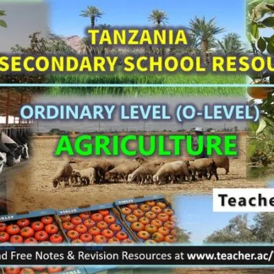 Agriculture O Levelform Four Notes Soil And Its Utilization In Agriculture