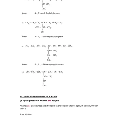 Chemistry As Levelform Five Notes Organic Chemistry 3