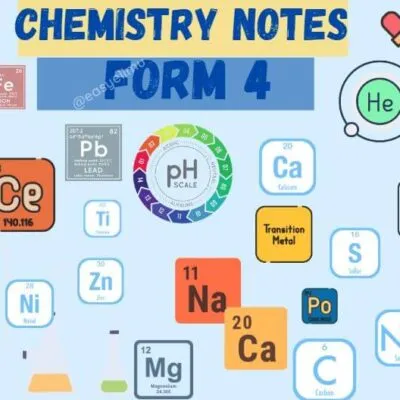Chemistry Form 4 Notes Electrochemistry