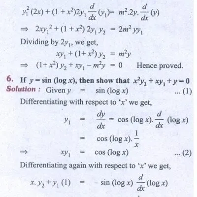 Differentiation Questions And Answers