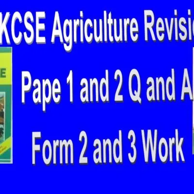 K C S E 2007 Physics Paper 2