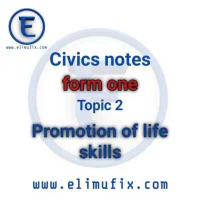 Life Skills Civics Form One Notes