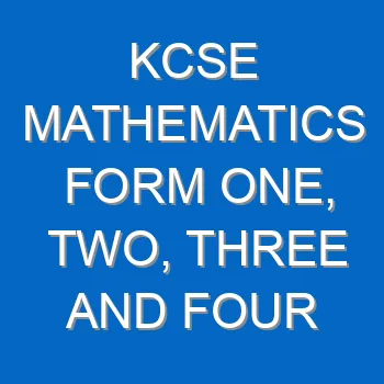 Mathematics Form 1 4 Chapter Fourty Five Further Logarithms