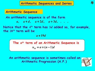 Mathematics O Levelform Three Notes Sequence And Series