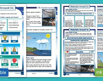 P 4 Science Lesson Notes For Term I