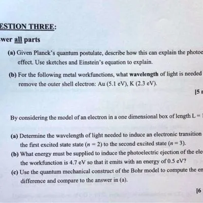 Photoelectric Effect Questions And Answers Part 2