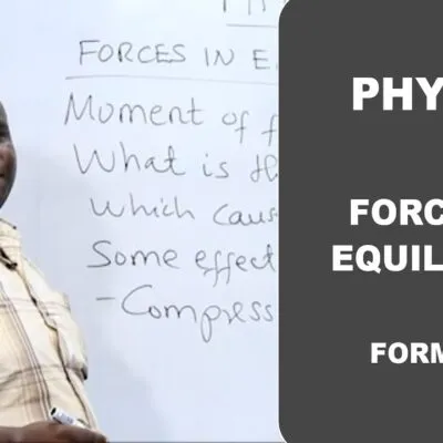 Physics Form 2 Notes Chapter Three Turning Effect Of A Force