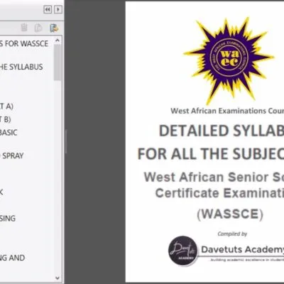 Waec Syllabus For Biology 2021 2022 Wassce